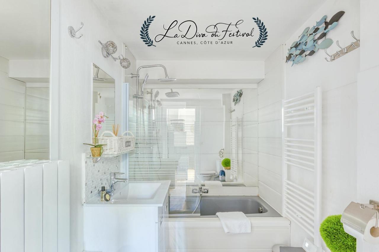 La Diva Du Festival - 10 Mn A Pied Palais & Plages - Cosy & Calme - Clim - Wifi Канни Екстер'єр фото