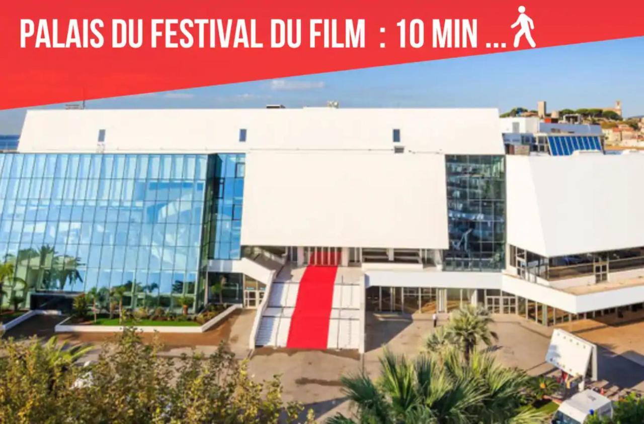 La Diva Du Festival - 10 Mn A Pied Palais & Plages - Cosy & Calme - Clim - Wifi Канни Екстер'єр фото